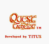 Quest for Camelot Title Screen